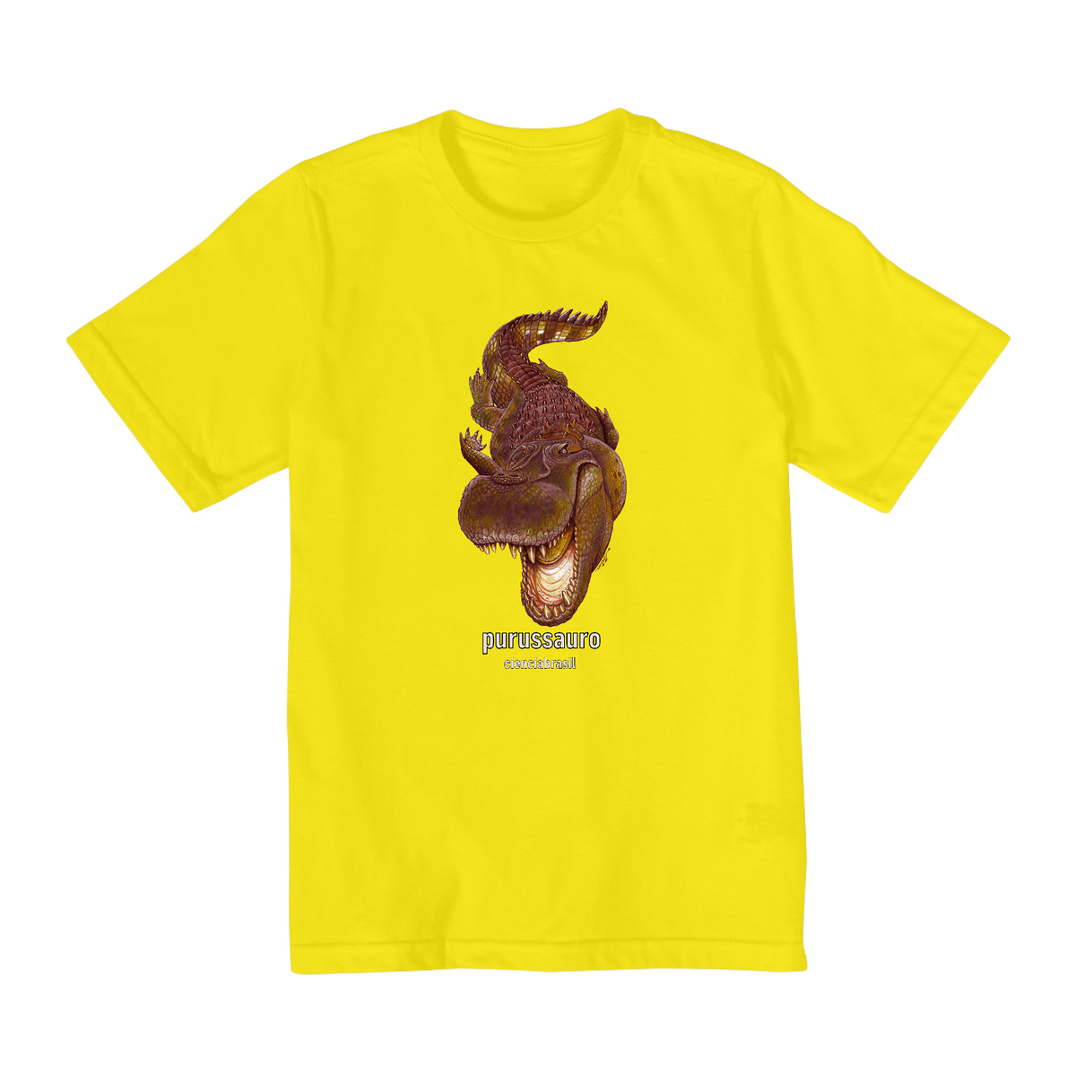 Nome do produto: T-Shirt Quality Infantil (2 a 8) Purussauro
