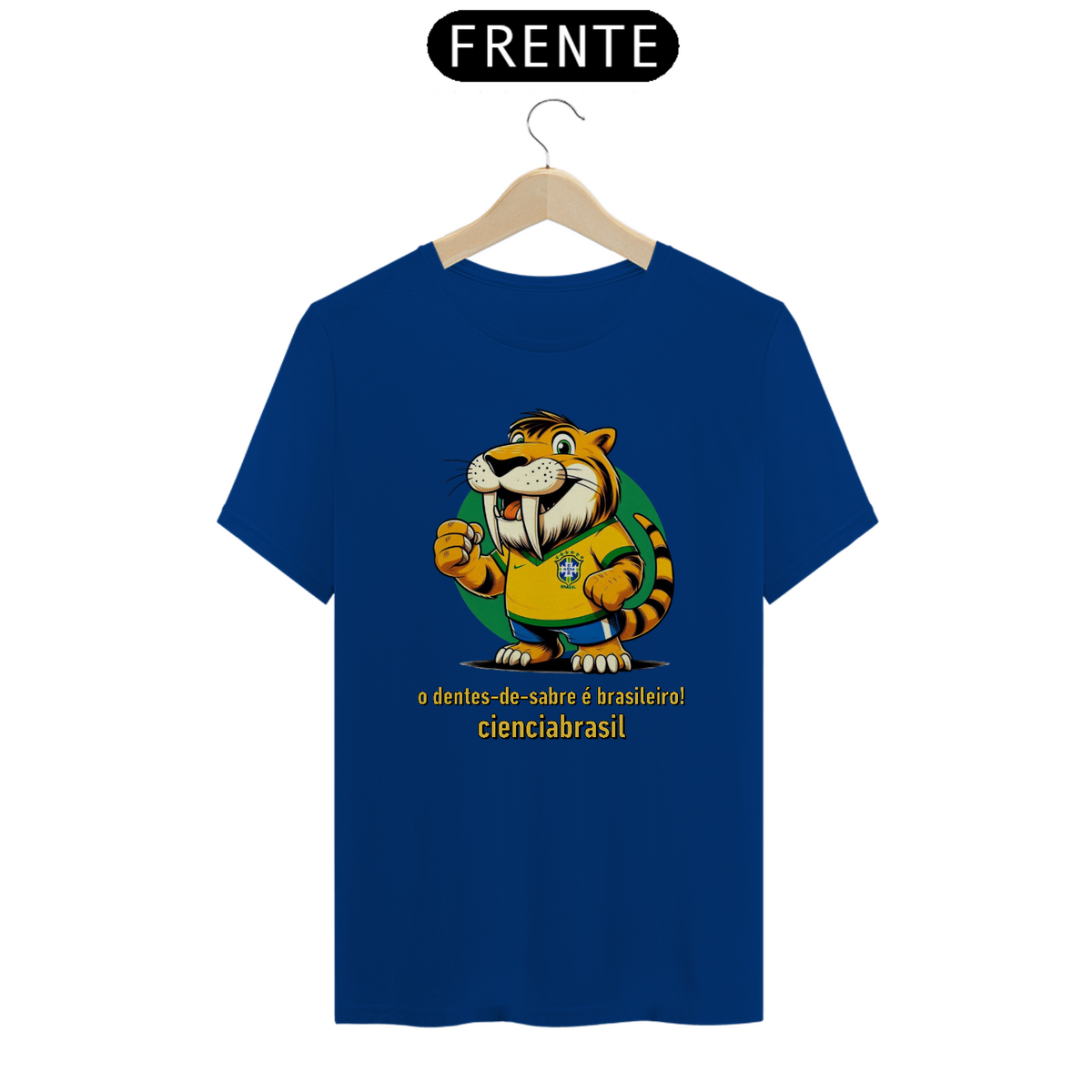 Nome do produto: T shirt classic Smilodon Brasil 1