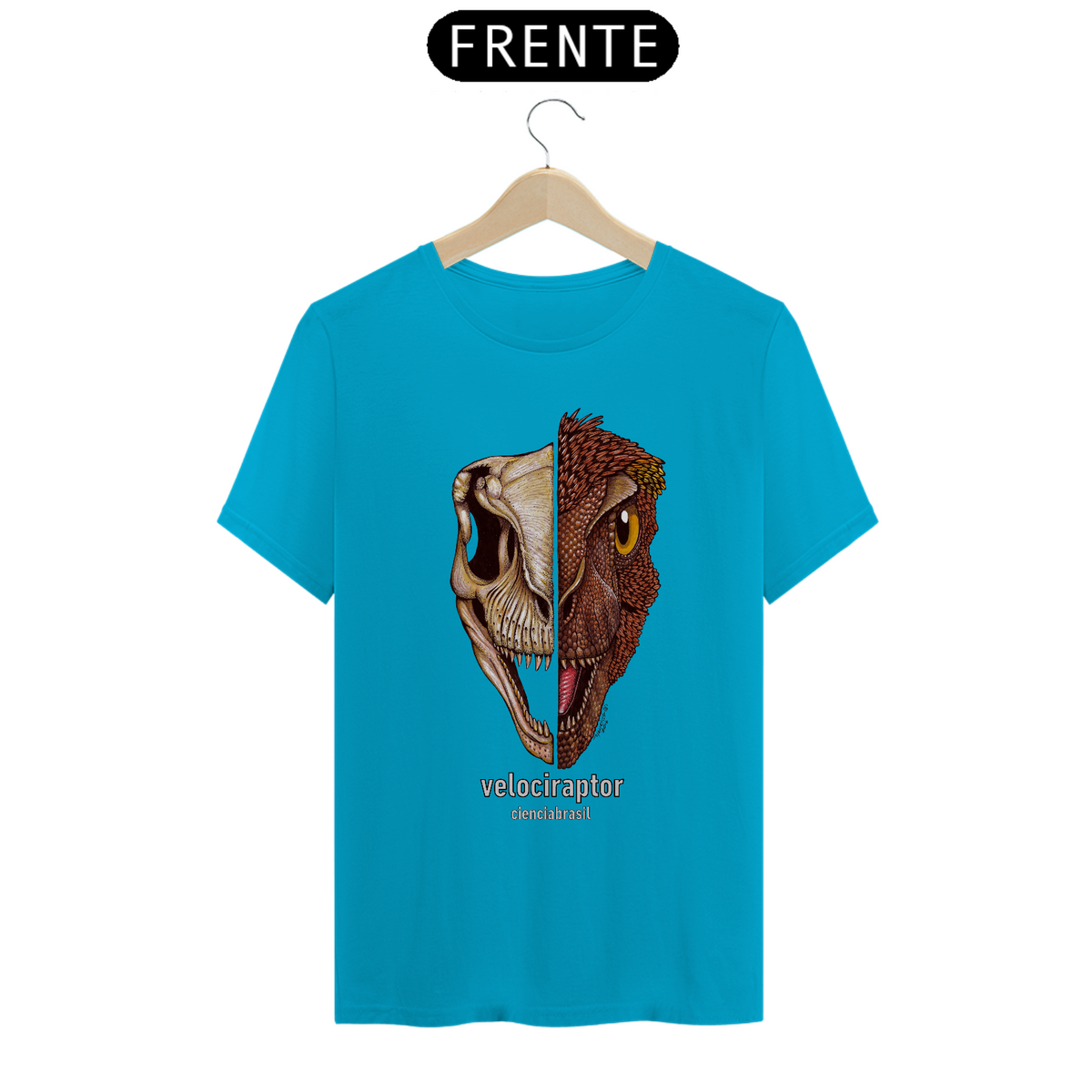 Nome do produto: T-Shirt Classic caras Velociraptor