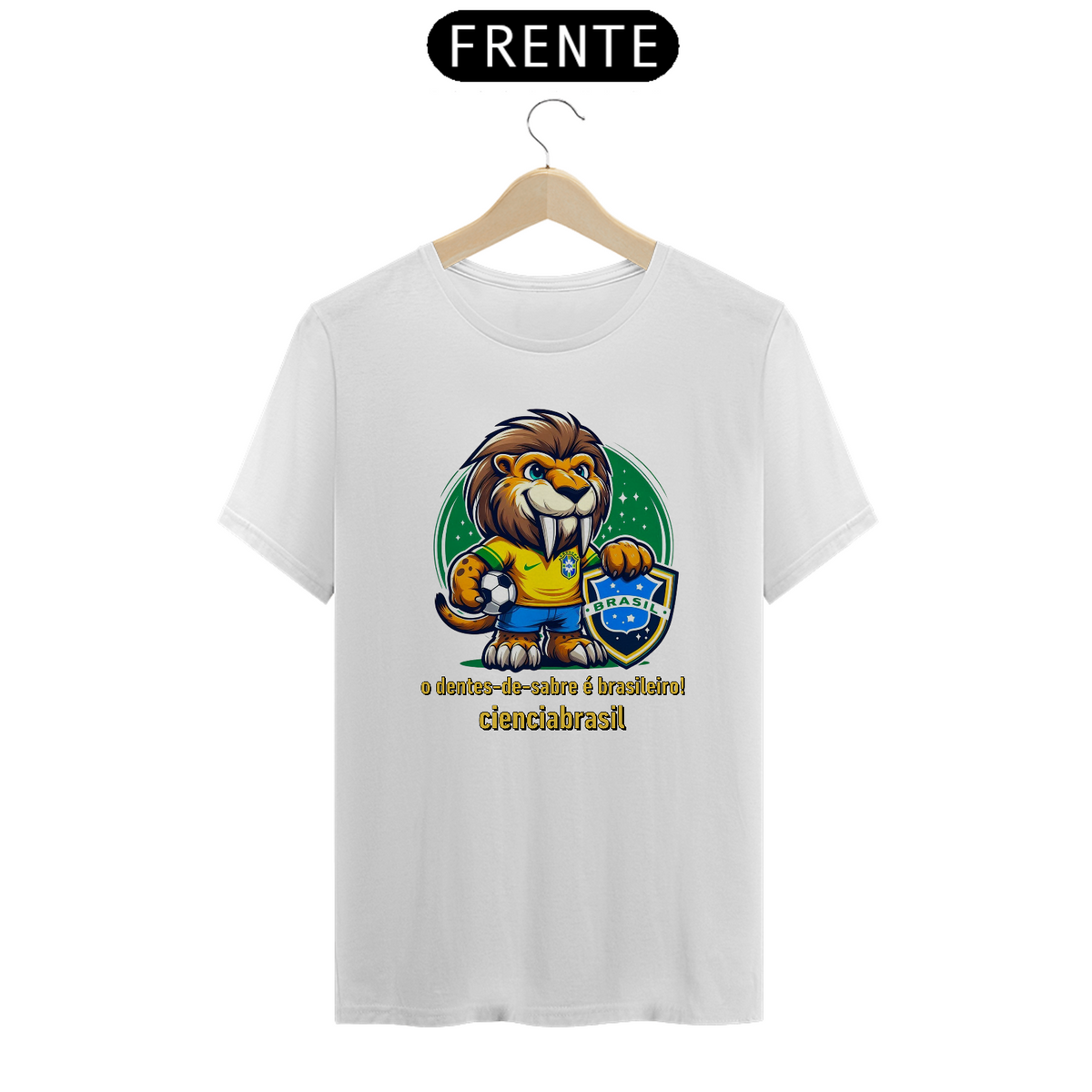 Nome do produto: T-Shirt Prime dentes-de-sabre Brasil 4