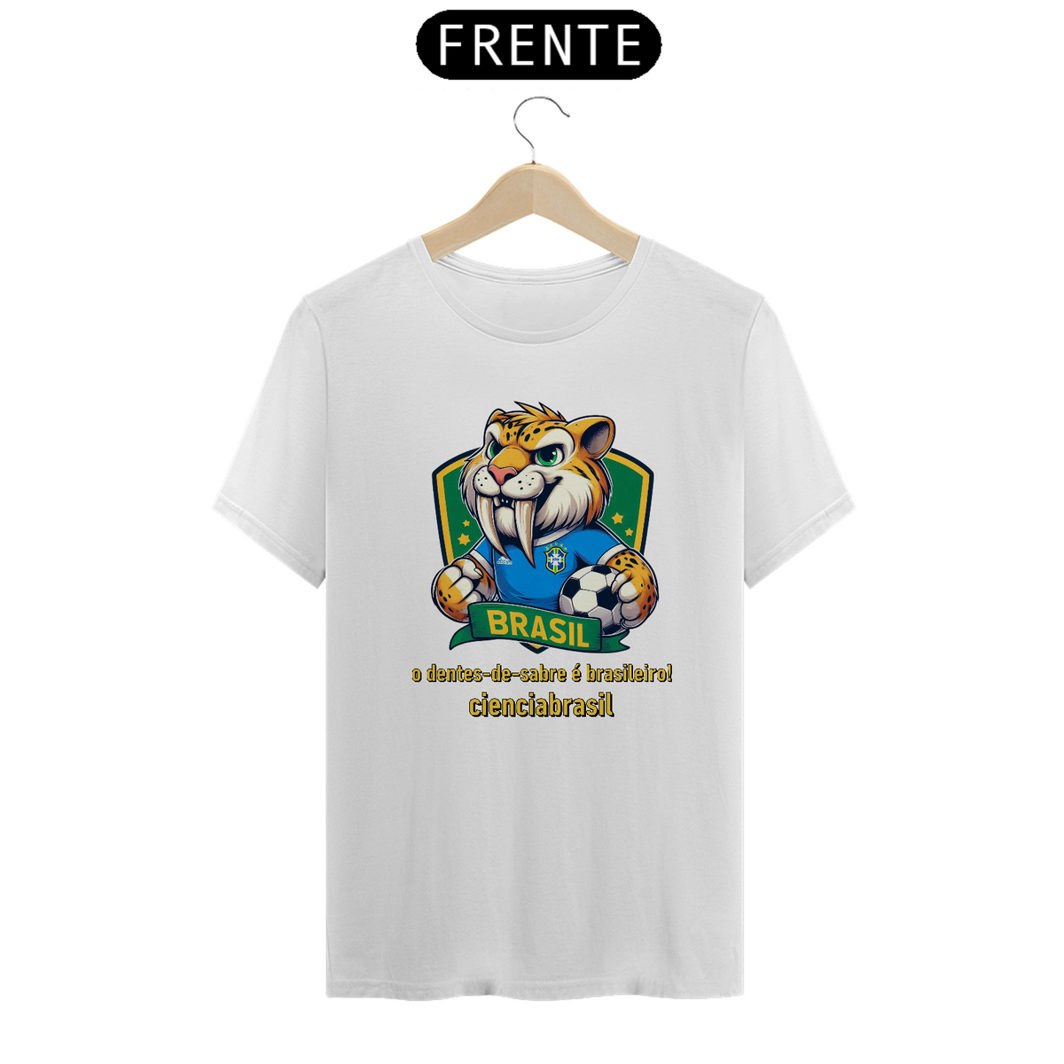 Nome do produto: T shirt classic Smilodon Brasil 3