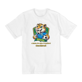 Nome do produtoT shirt quality infantil (10 a 14) Smilodon Brasil 3