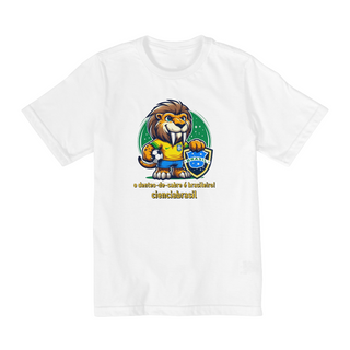 Nome do produtoT shirt quality infantil (10 a 14) Smilodon Brasil 4