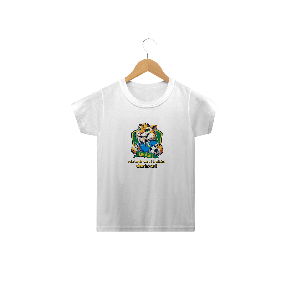 Nome do produto: T-Shirt Classic Infantil smilodon 1