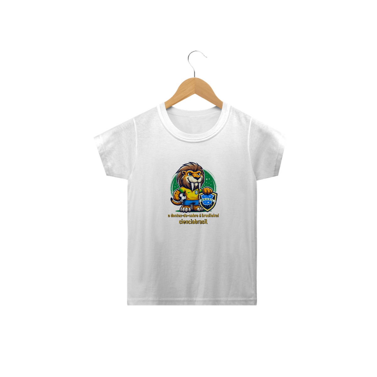 Nome do produto: T-Shirt Classic Infantil smilodon 2