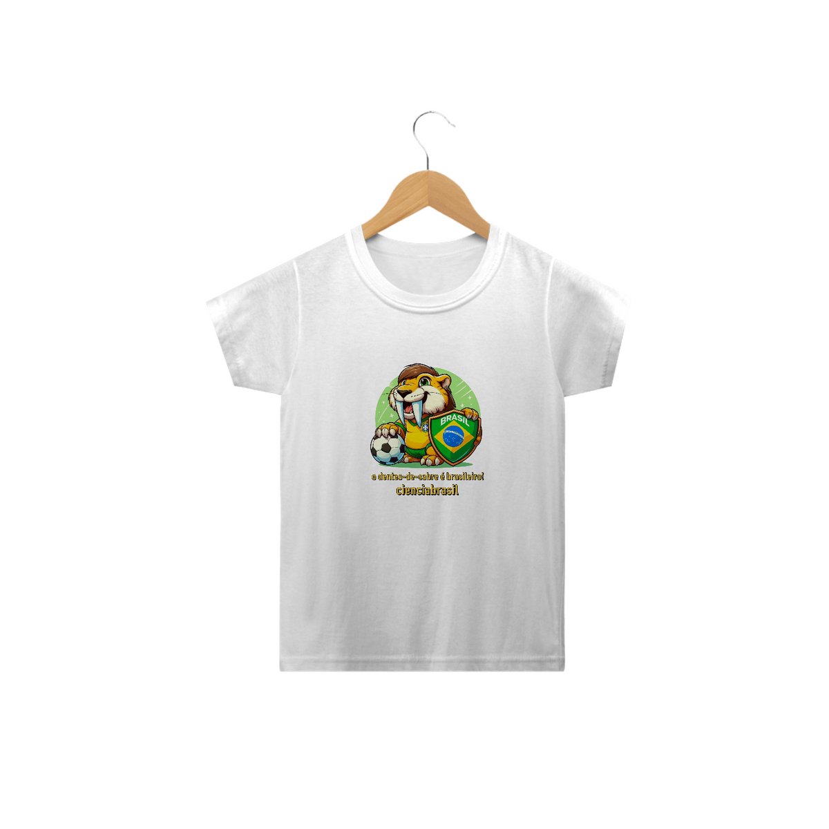 Nome do produto: T-Shirt Classic Infantil smilodon 3