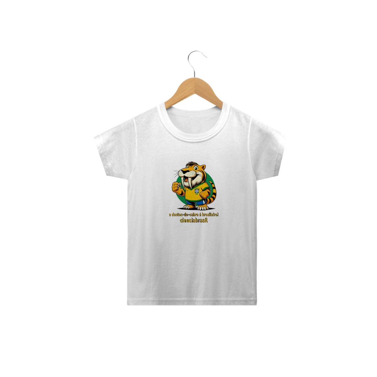 Nome do produto: T-Shirt Classic Infantil smilodon 4