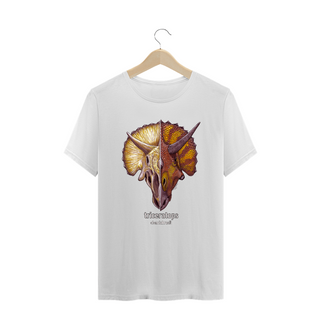 T-Shirt Plus Size caras Triceratops