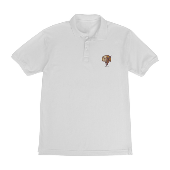 Camisa Polo caras Triceratops