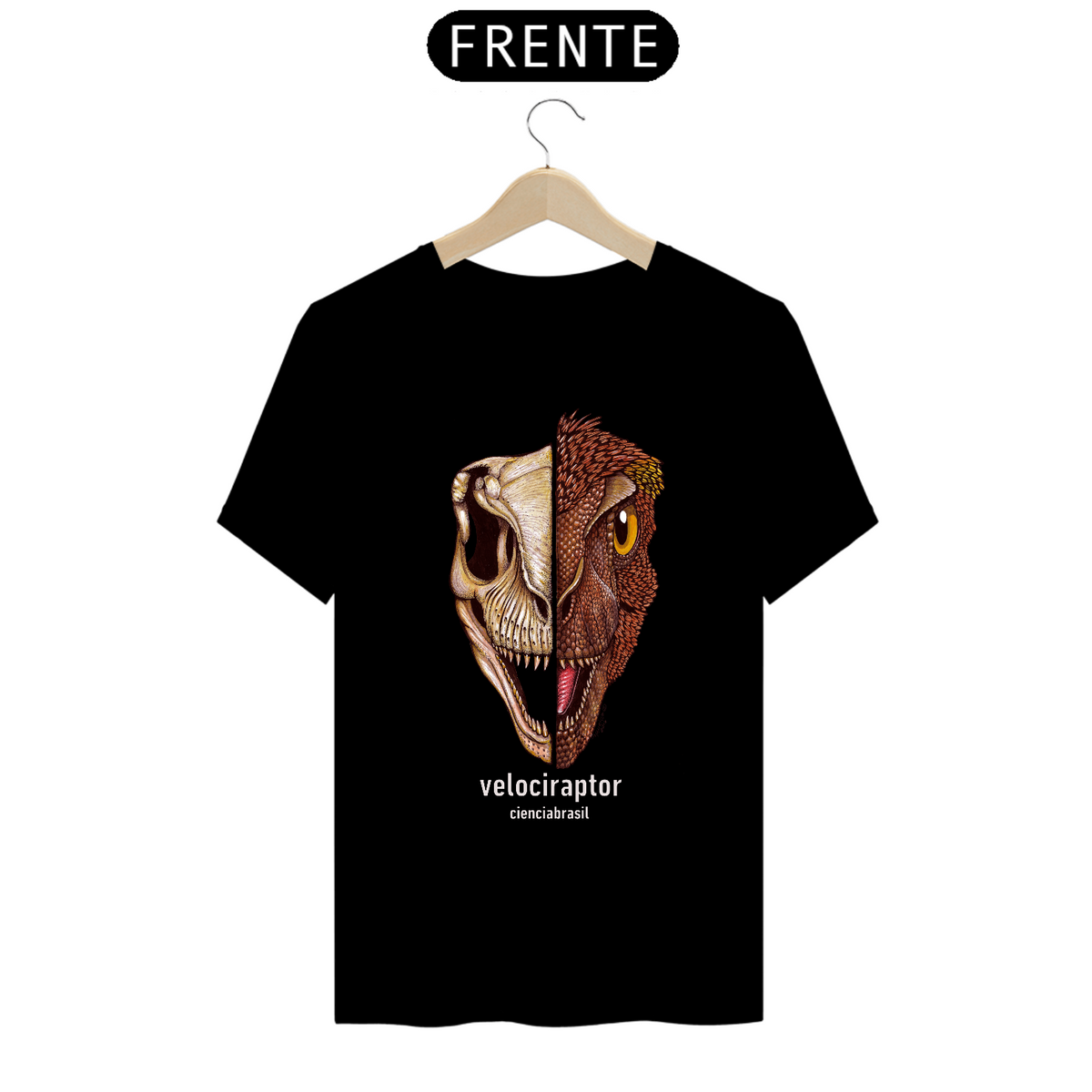 Nome do produto: T-Shirt Prime caras Velociraptor