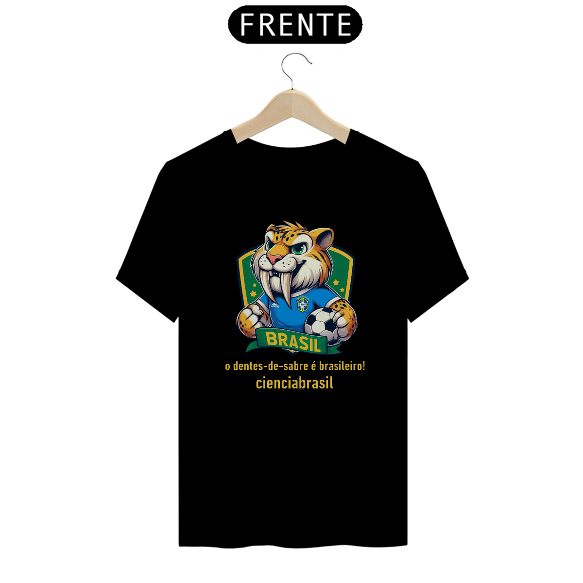 Nome do produto: T-Shirt Prime dentes-de-sabre Brasil 3