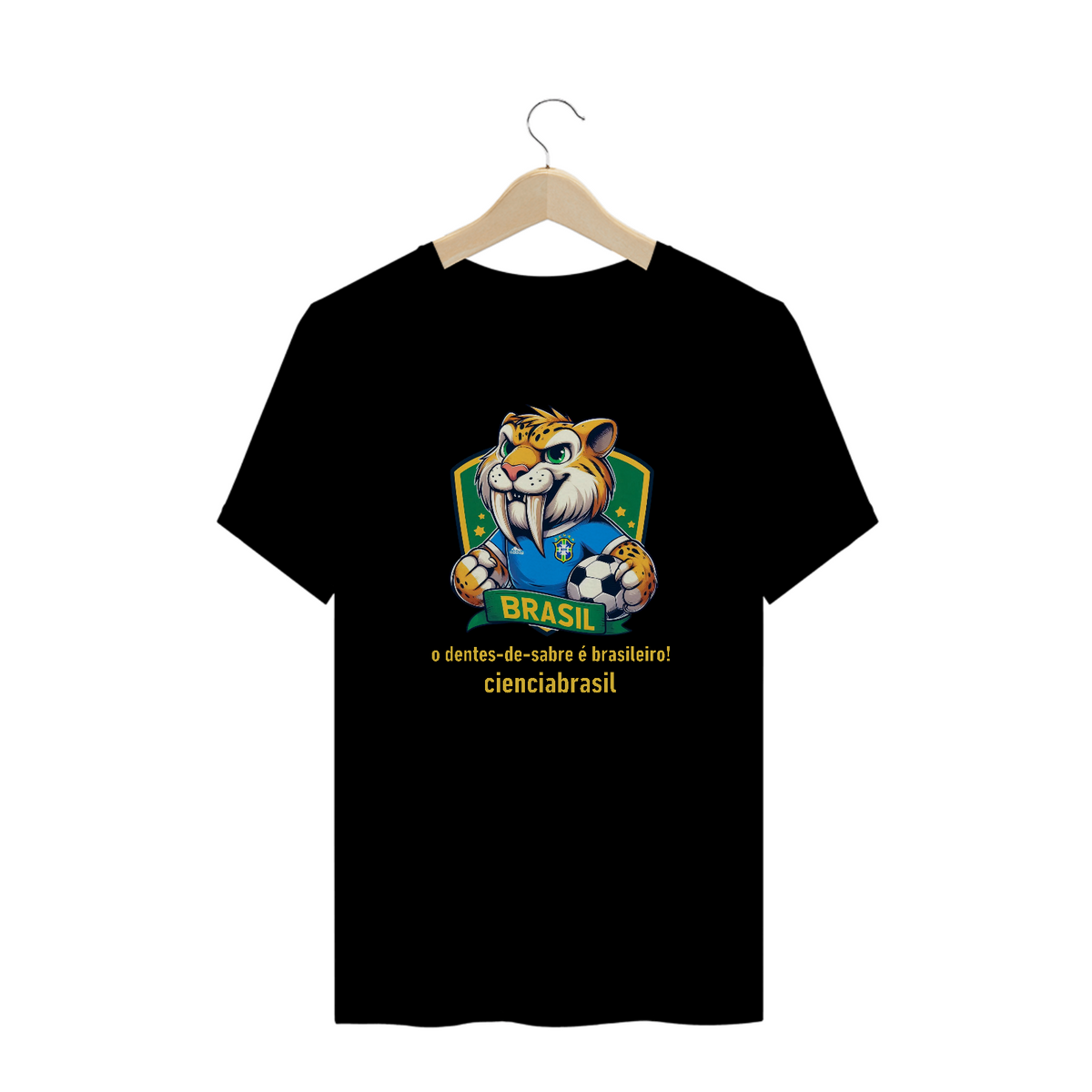 Nome do produto: T-Shirt Plus Size smilodon 4