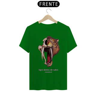 Nome do produtoT-Shirt Classic caras Tigre-dentes-de-sabre
