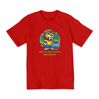 T shirt quality infantil (2 a 8) Smilodon Brasil 4