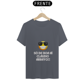 Nome do produtoCamiseta Cláudio Arrayo Meme