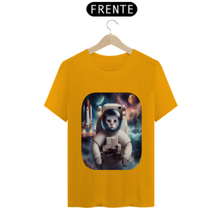 Nome do produtoCamiseta Gato Astronauta no Espaço