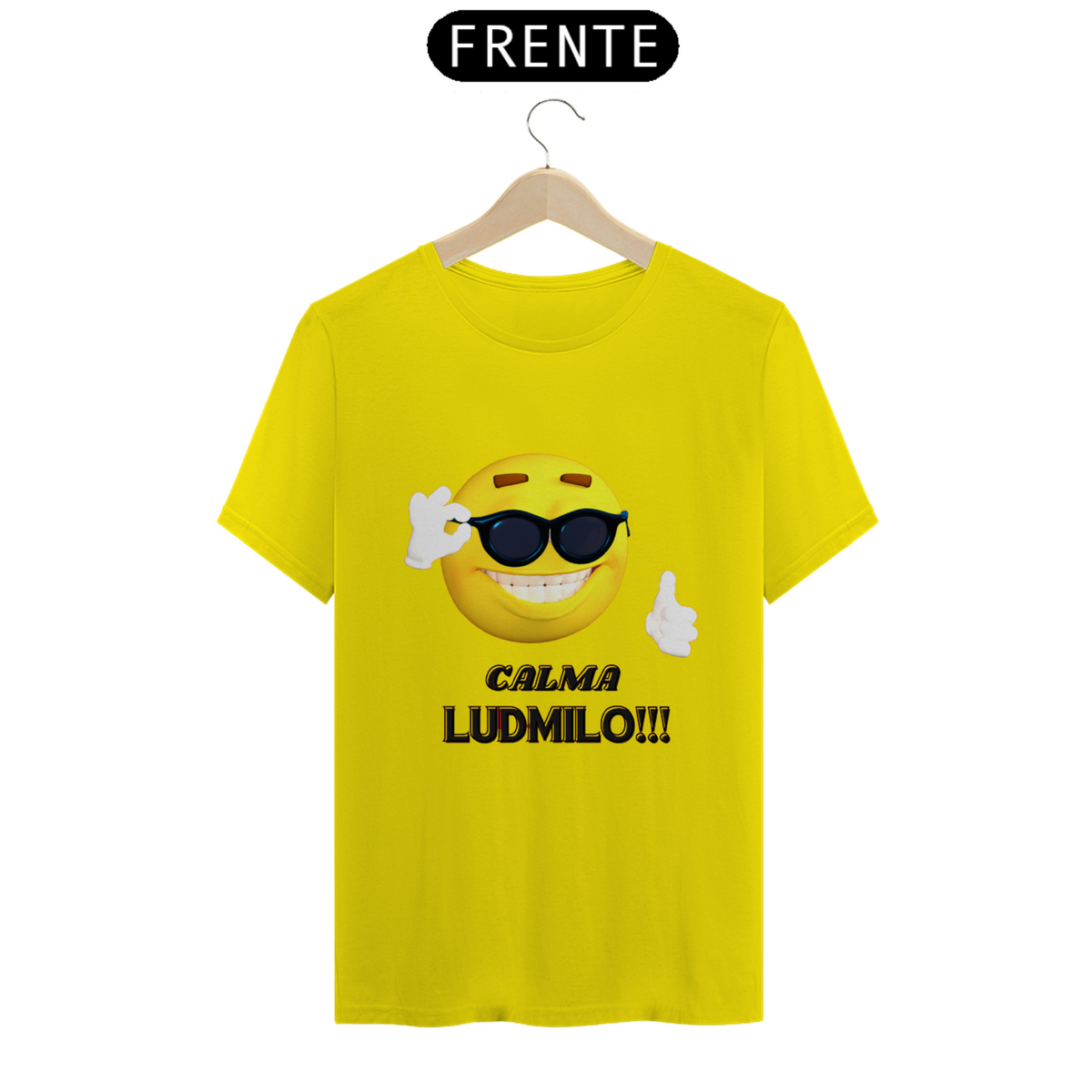 Nome do produto: Camiseta Calma Ludmilo Meme