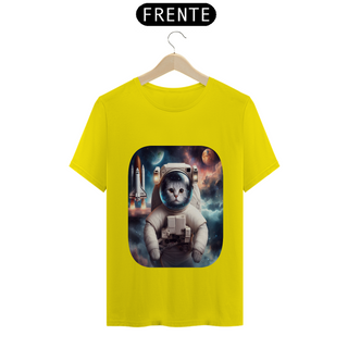 Nome do produtoCamiseta Gato Astronauta no Espaço