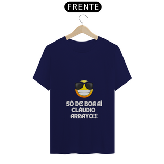 Nome do produtoCamiseta Cláudio Arrayo Meme