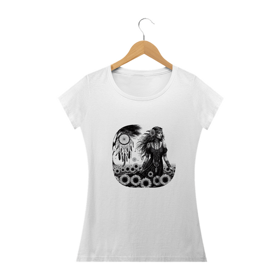 Camiseta Feminina Estilo Boho