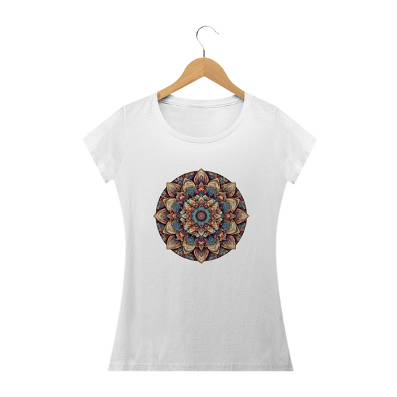 Camiseta Feminina Mandala