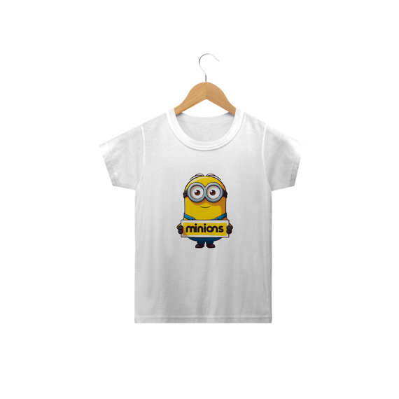 Minions em Tamanho Pequeno: Camisetas Infantis Cheias de Diversão