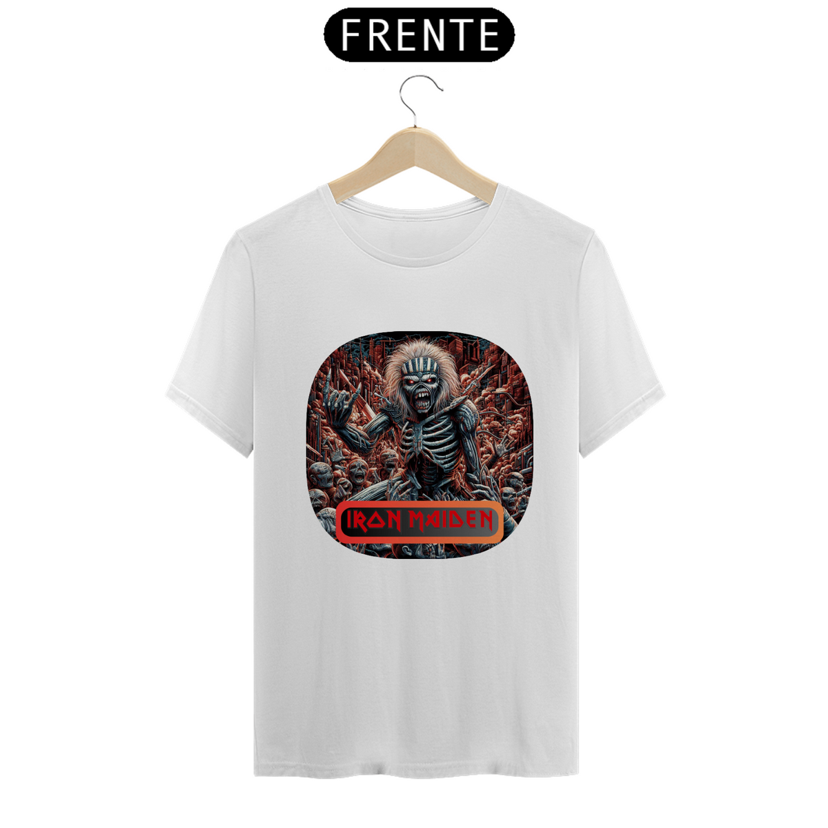 Nome do produto: Camiseta Iron Maiden