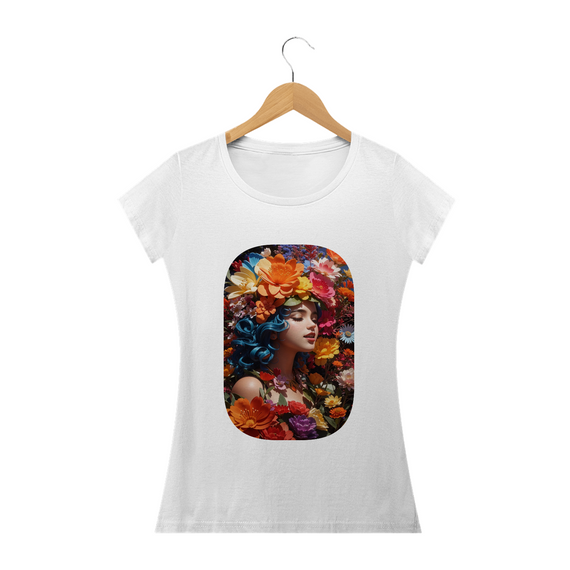 Camiseta Flor de Mulher