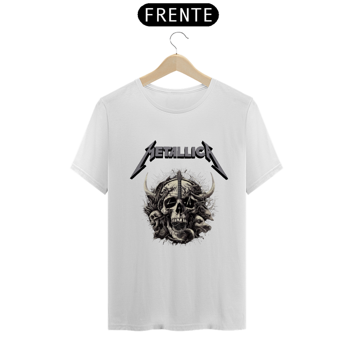 Nome do produto: Camiseta Metallica