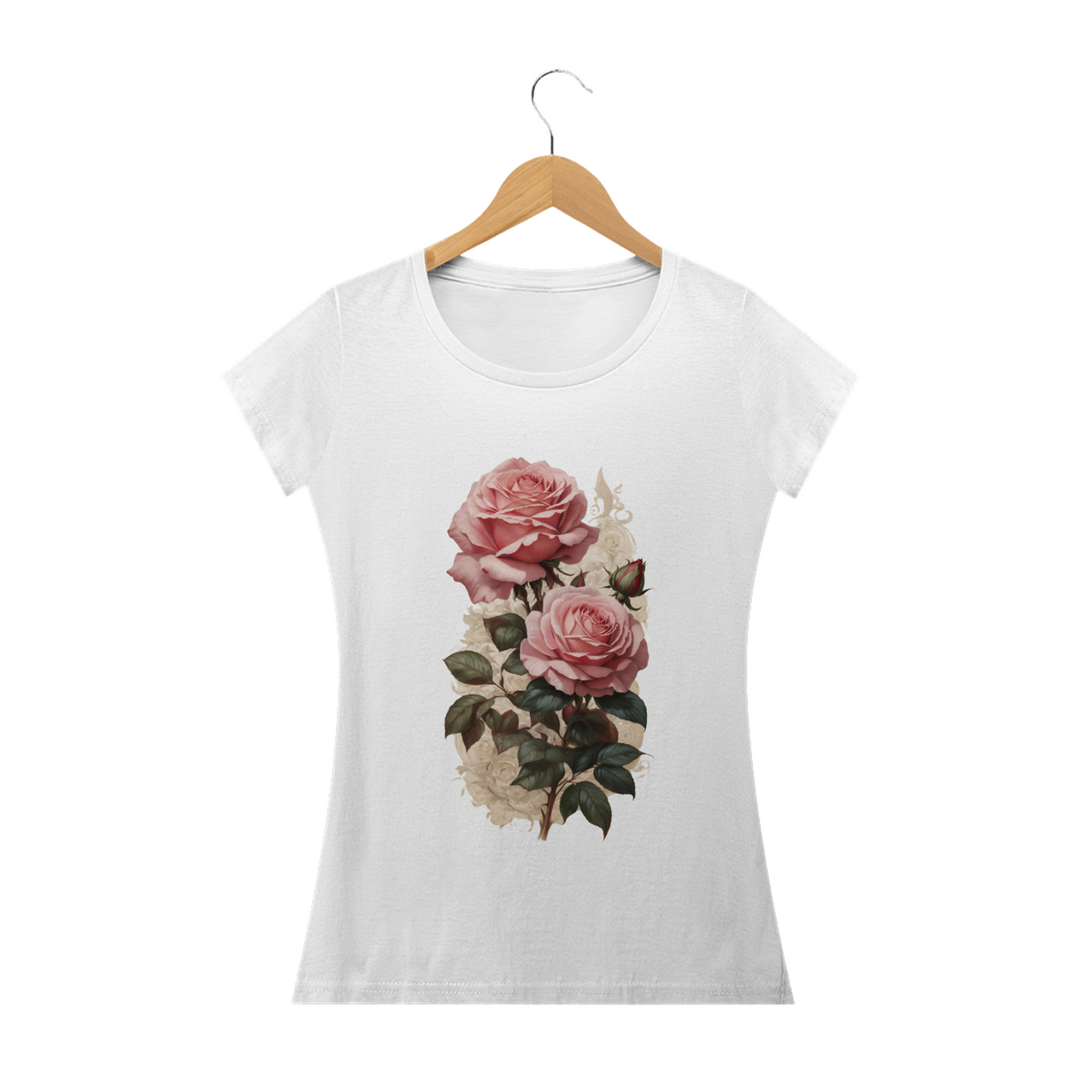 Nome do produto: Camiseta de Rosas