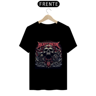 Nome do produtoHeavy Metal na Pele: Camiseta Caveira para Verdadeiros Headbangers