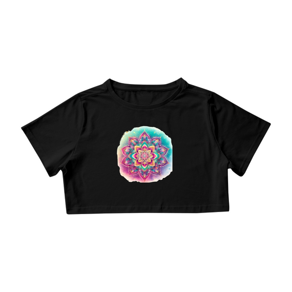 Cropped Mandala: Vista a Espiritualidade com Estilo e Elegância