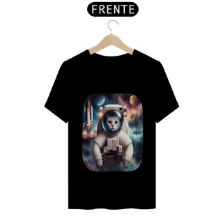 Nome do produtoCamiseta Gato Astronauta no Espaço