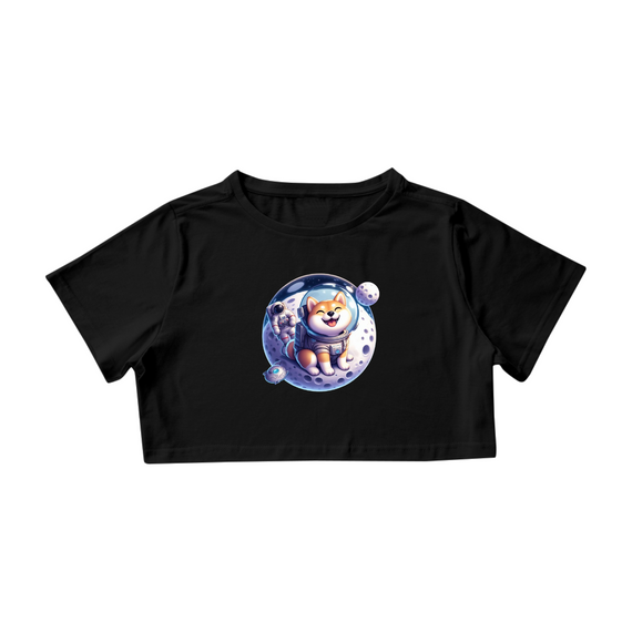 Cropped Shiba-Inu Astronauta