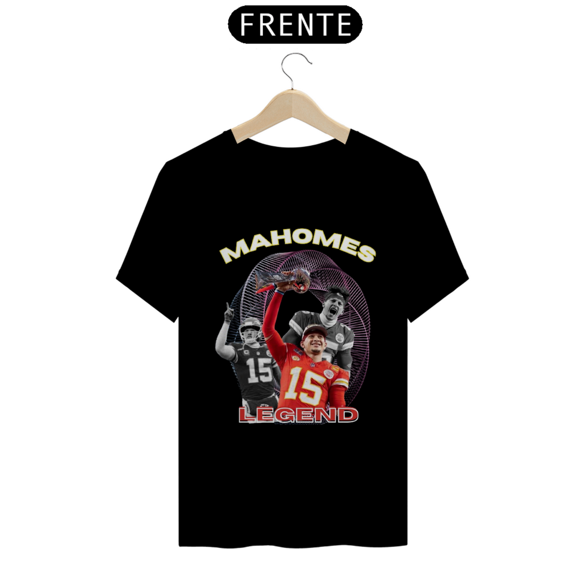 Nome do produto: Camiseta Mahomes Legend