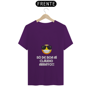 Nome do produtoCamiseta Cláudio Arrayo Meme