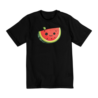 camiseta infantil melancia carinhosa