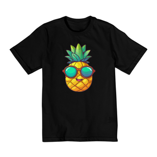camiseta infantil abacaxi radiante	