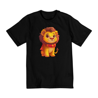 camiseta infantil leão mágico	