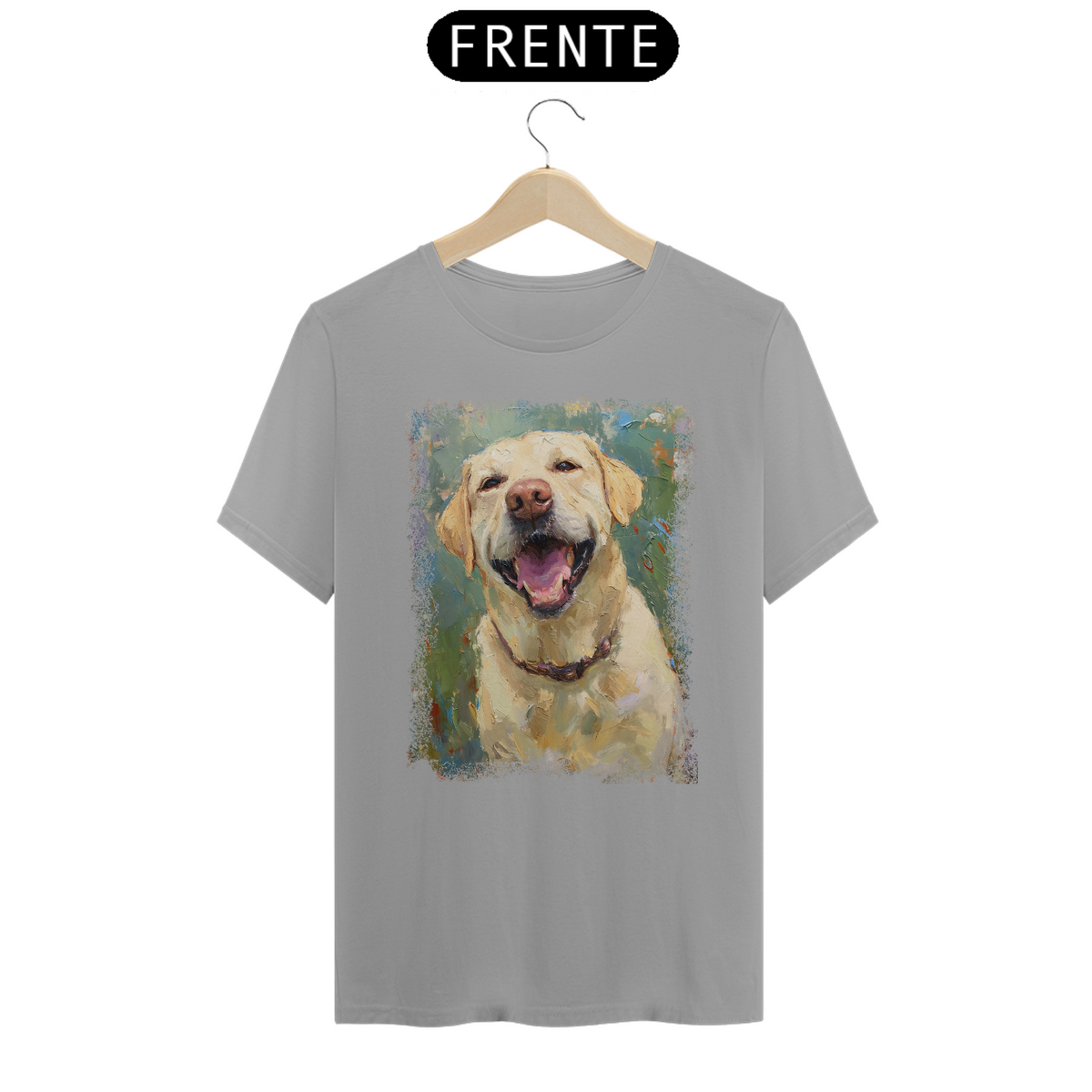 Nome do produto: Linha  Impressionismo T-Shirt Quality - Labrador