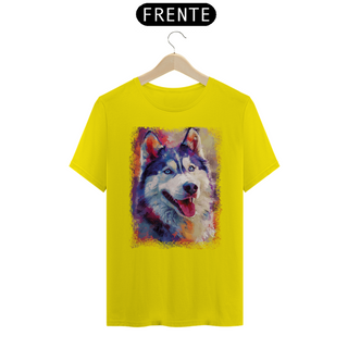 Nome do produtoLinha  Impressionismo T-Shirt Quality - Husky Siberiano