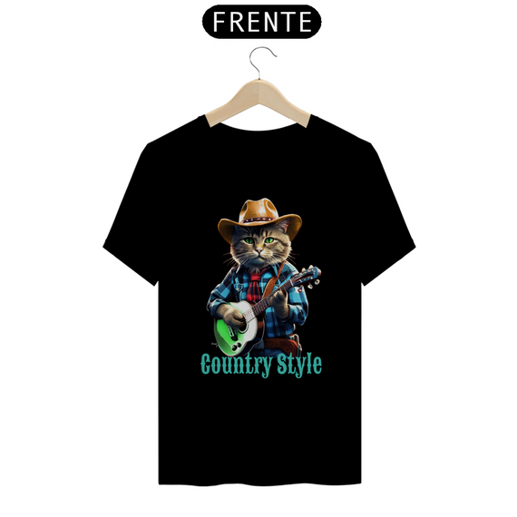 Linha T-Shirt Quality - Country Cat