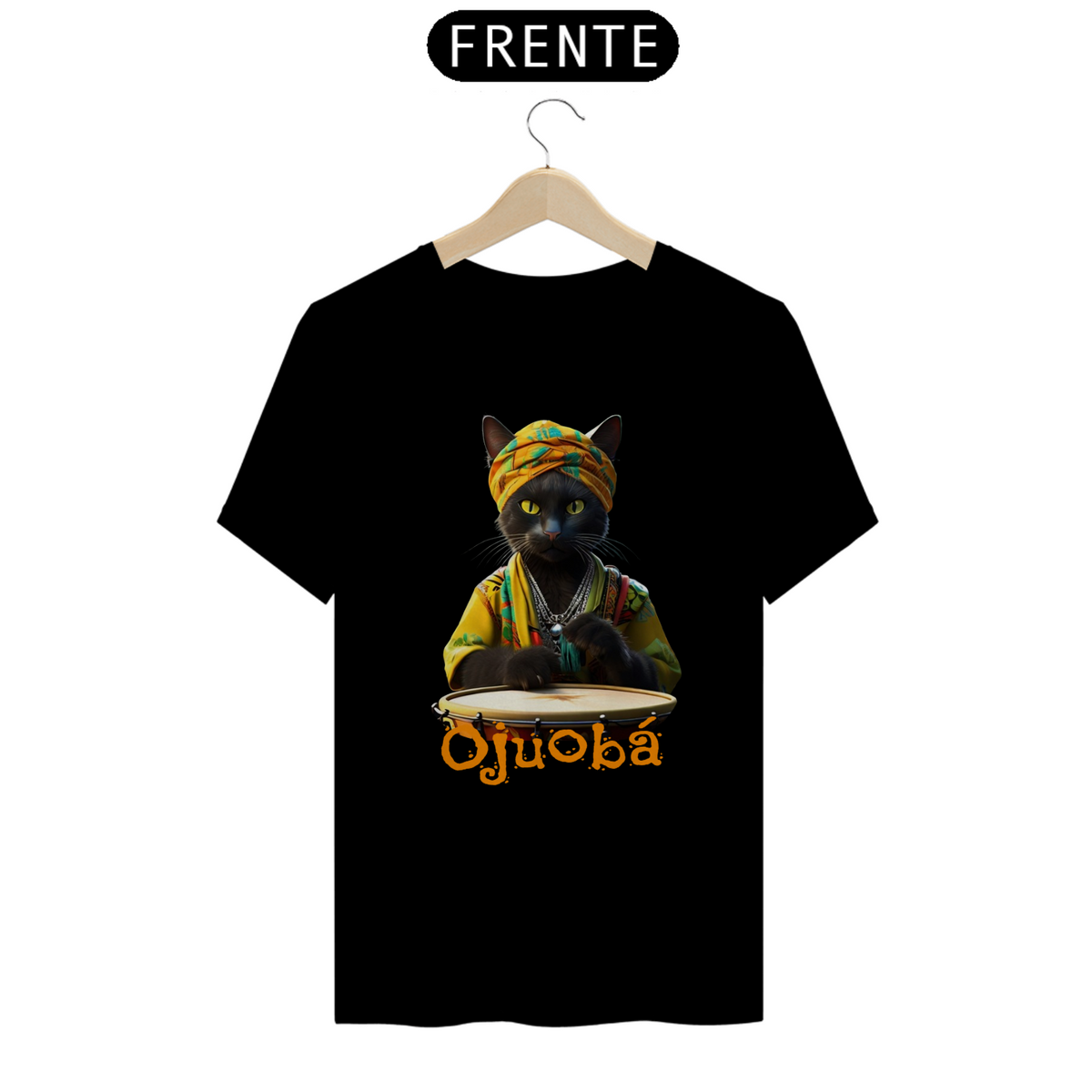 Nome do produto: Linha T-Shirt Quality - Ojuobá Cat