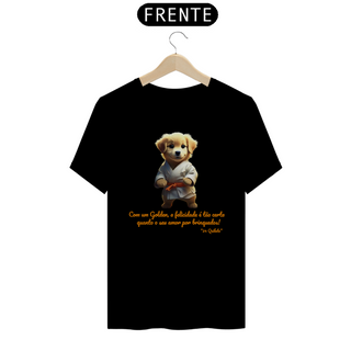 Linha T-shirt Pet Quality - Golden Retriever 01