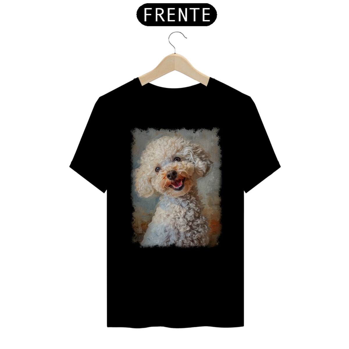 Nome do produto: Linha  Impressionismo T-shirt Quality - Poodle