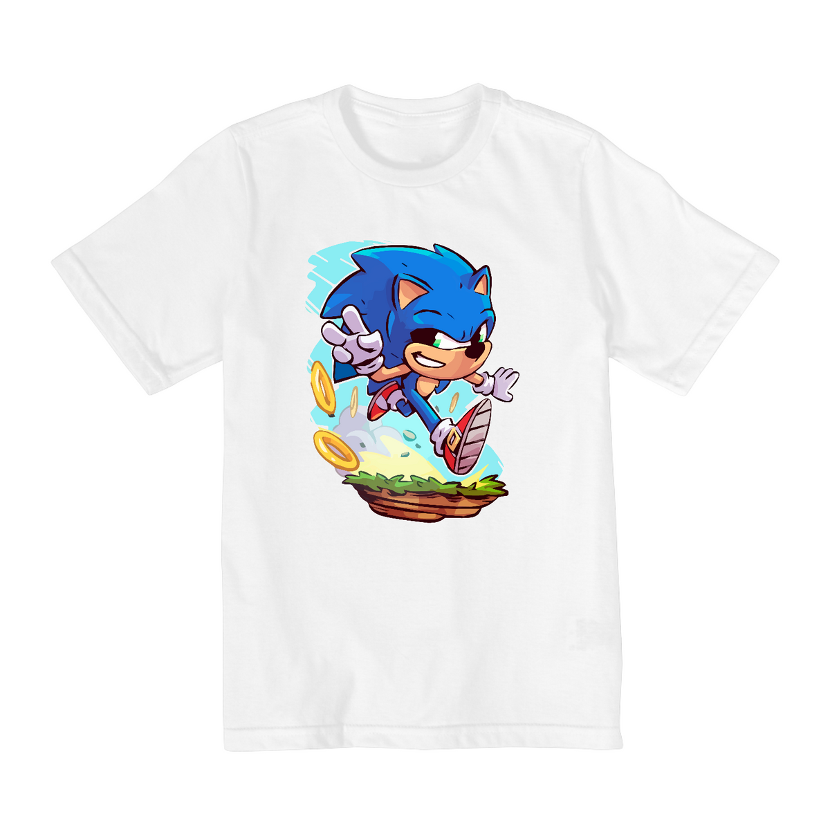 Nome do produto: CAMISETA - SONIC - INFANTIL