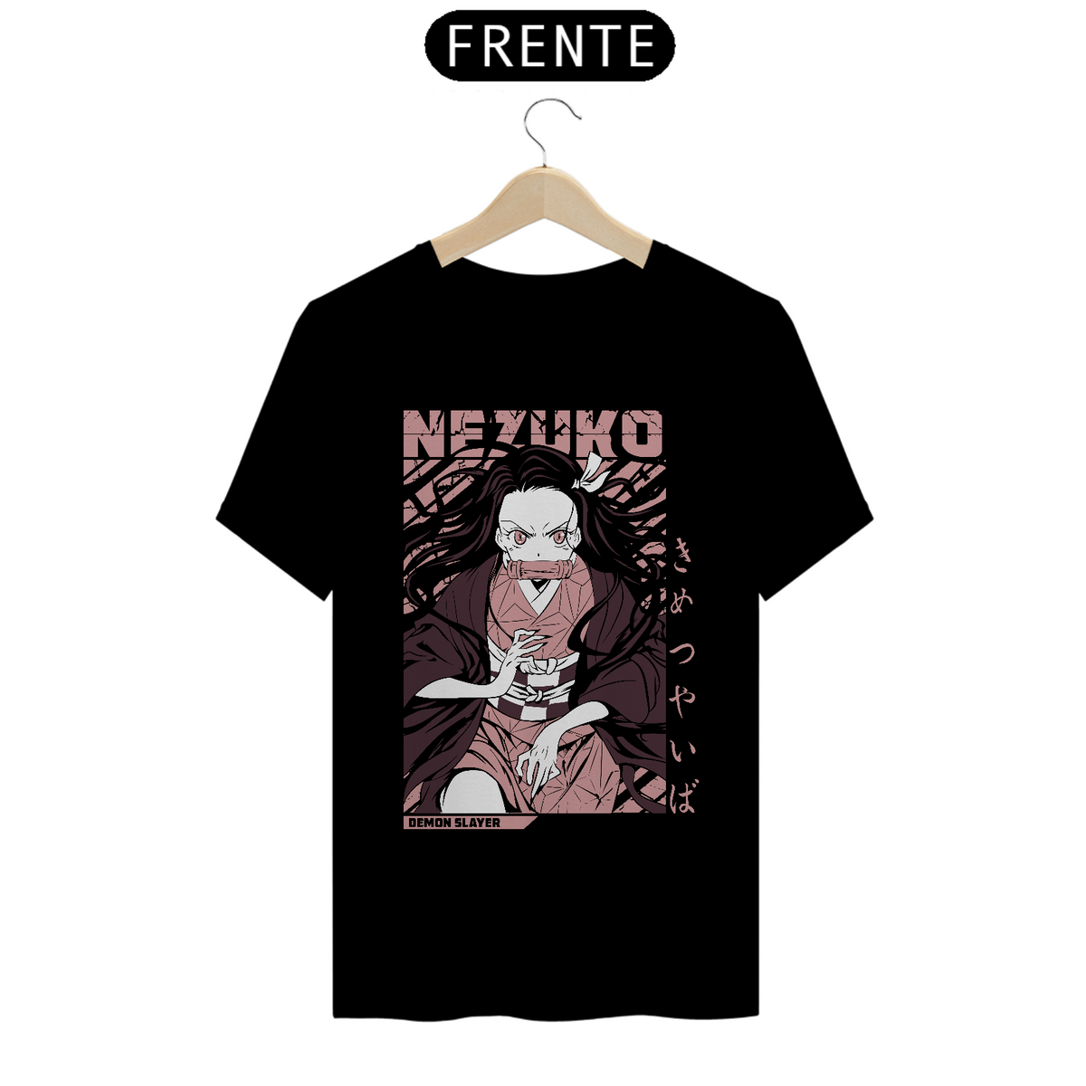 Nome do produto: Camiseta Nezuko - Demon Slayer - ANIME