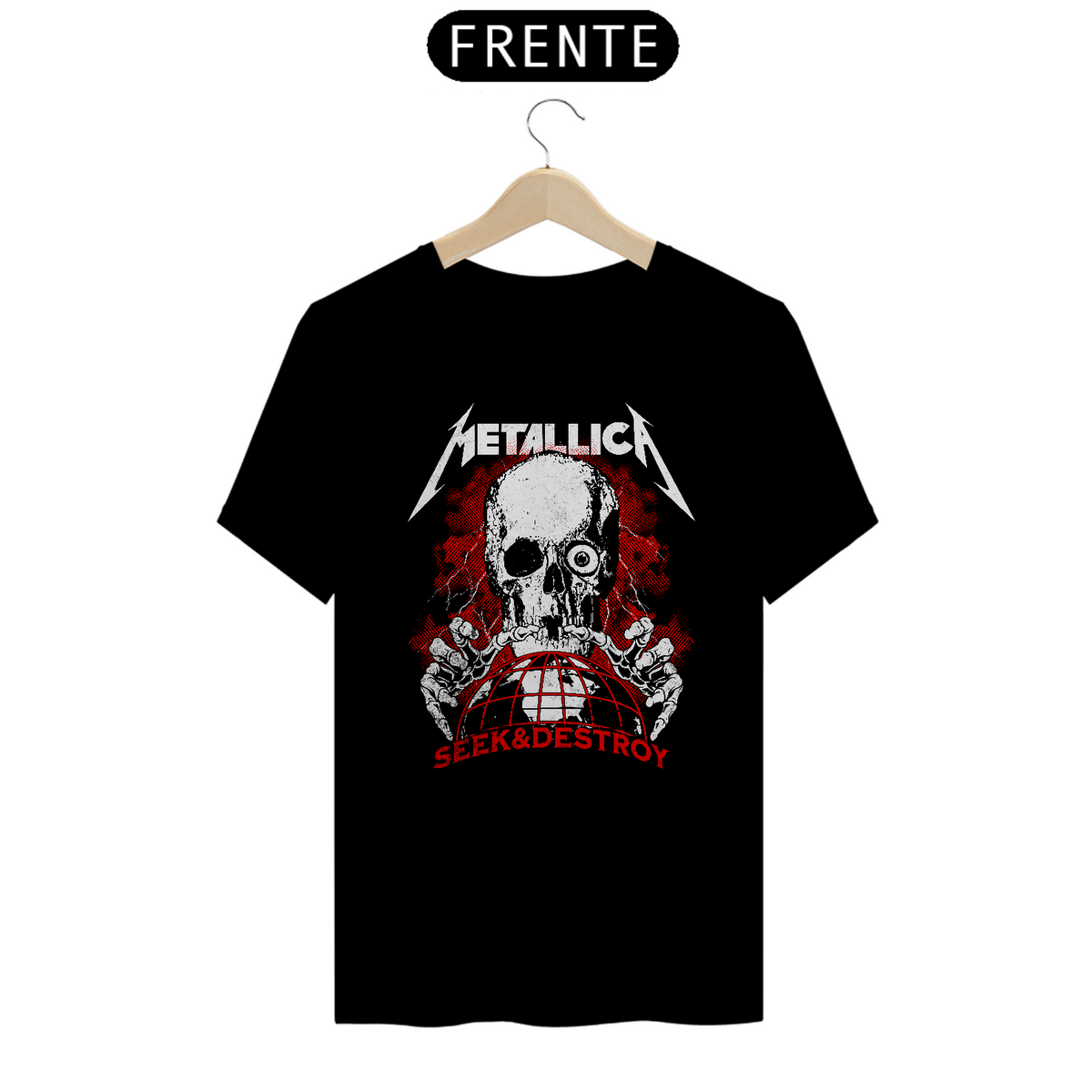 Nome do produto: Metallica - Seek & Destroy Red