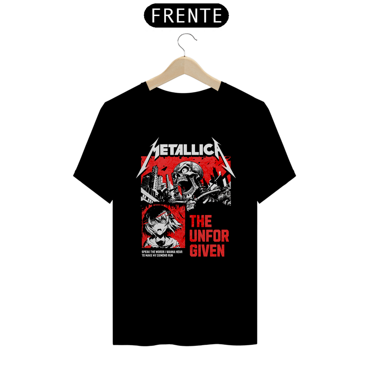Nome do produto: Metallica - The Unforgiven Anime