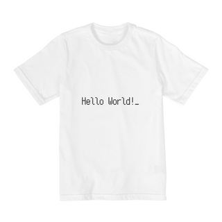 Nome do produtoCAMISA HELLO WORLD